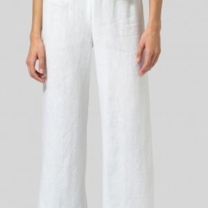 1X WHITE LINEN PANTS